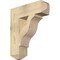 Ekena Millwork Funston Craftsman Rough Sawn Bracket, Douglas Fir, 6"W x 22"D x 26"H BKT06X22X26FST04RDF - alternate 1